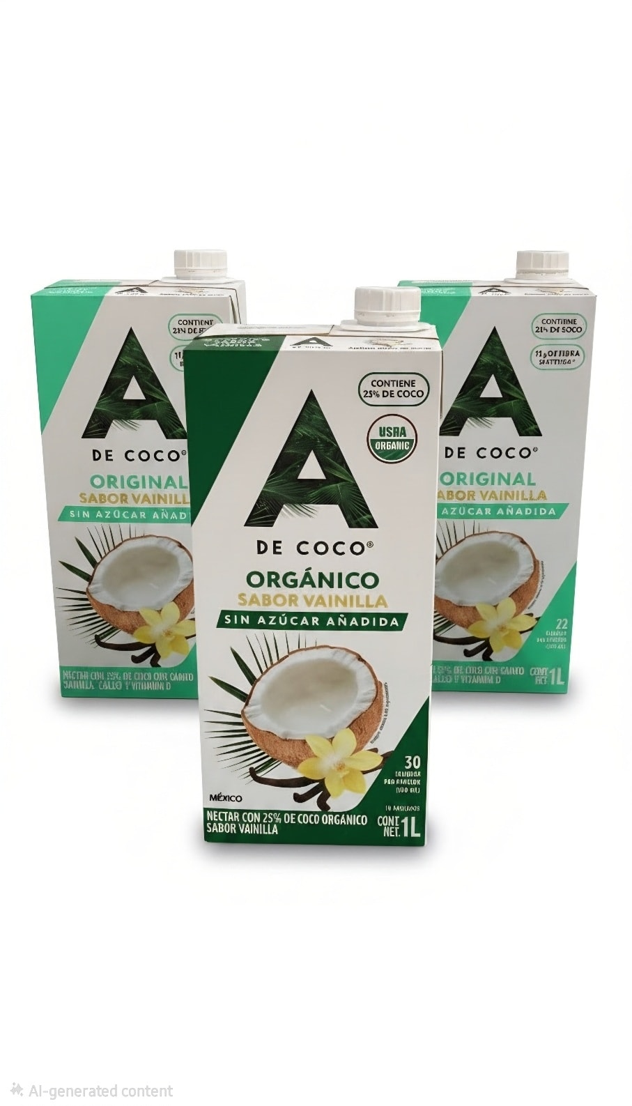 Agua de Coco Orgánico — TP 1L